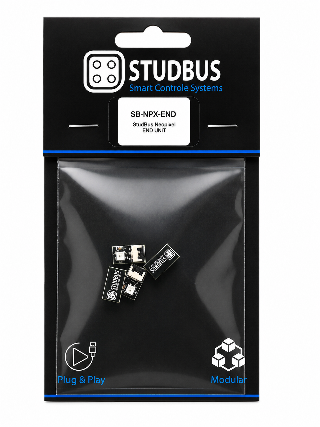 StudBus NeoPixel End Unit