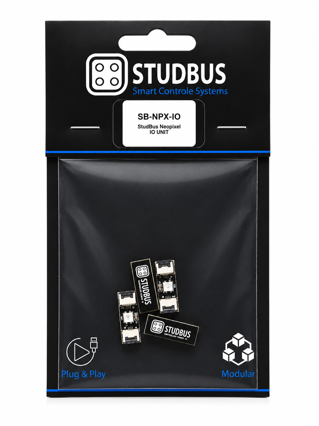 StudBus NeoPixel IO Unit