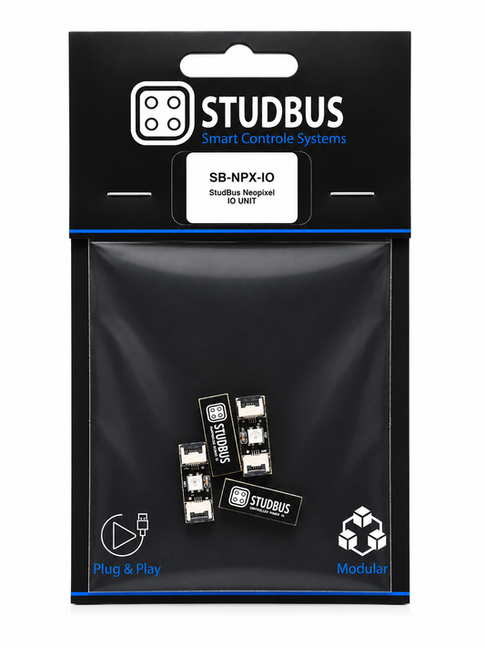 StudBus NeoPixel IO Unit